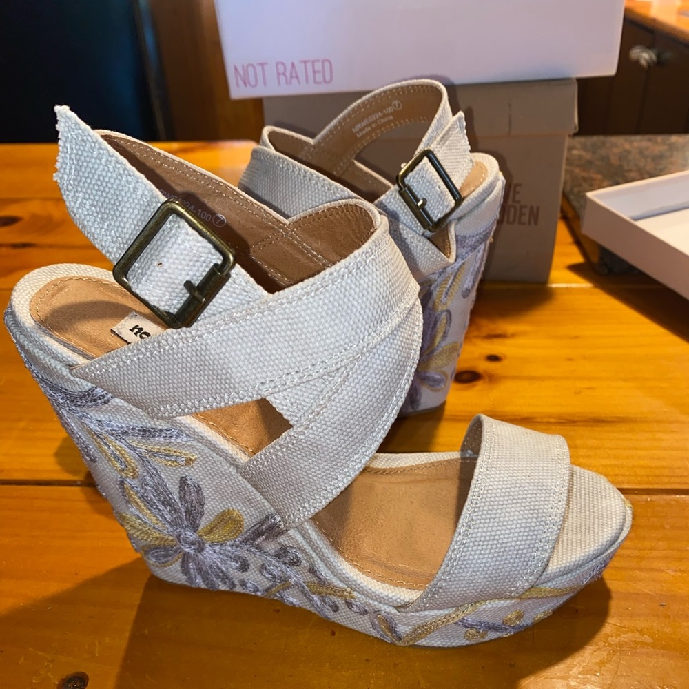 Not Rated platform wedges